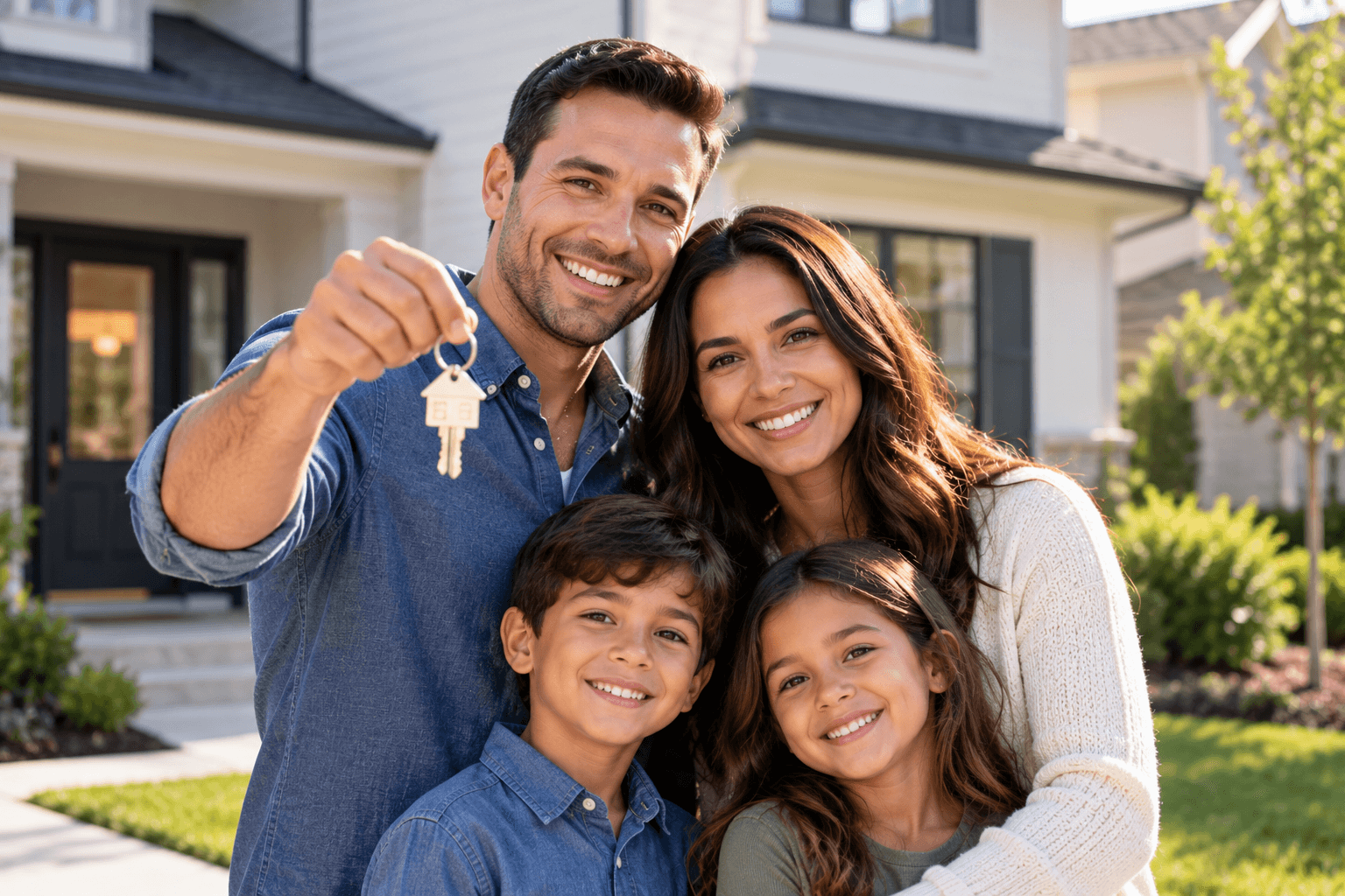 Home protection planning conversation with a family